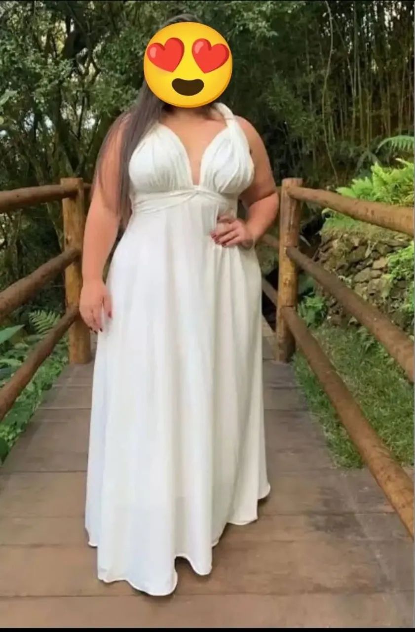 Vestido Multiformas branco