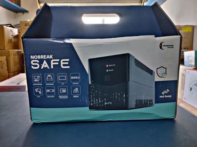 Nobraek save 600va Bivolt 1 Bateria 4 Tomada Coletek  - Foto 2