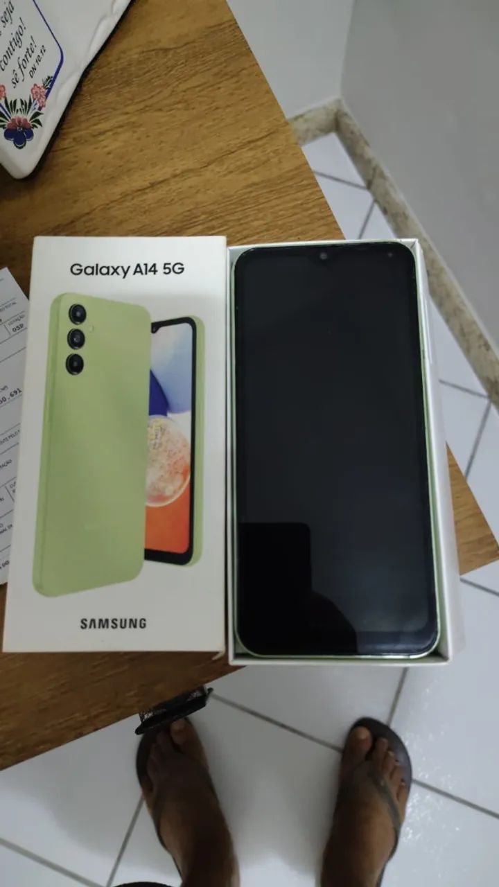 smartfone galaxy a 14 128gb 4 gb ram - Foto 3