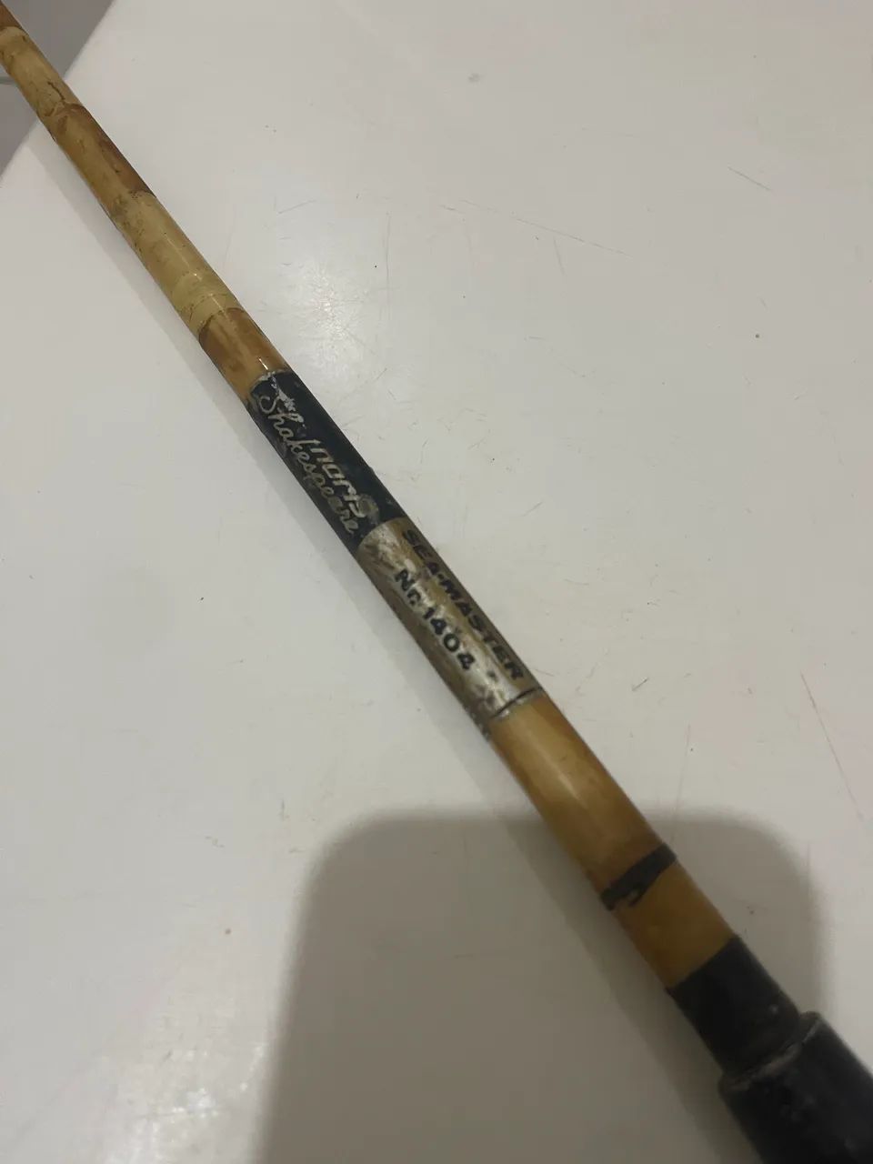 Vara de pesca antiga, RARA! - Foto 5