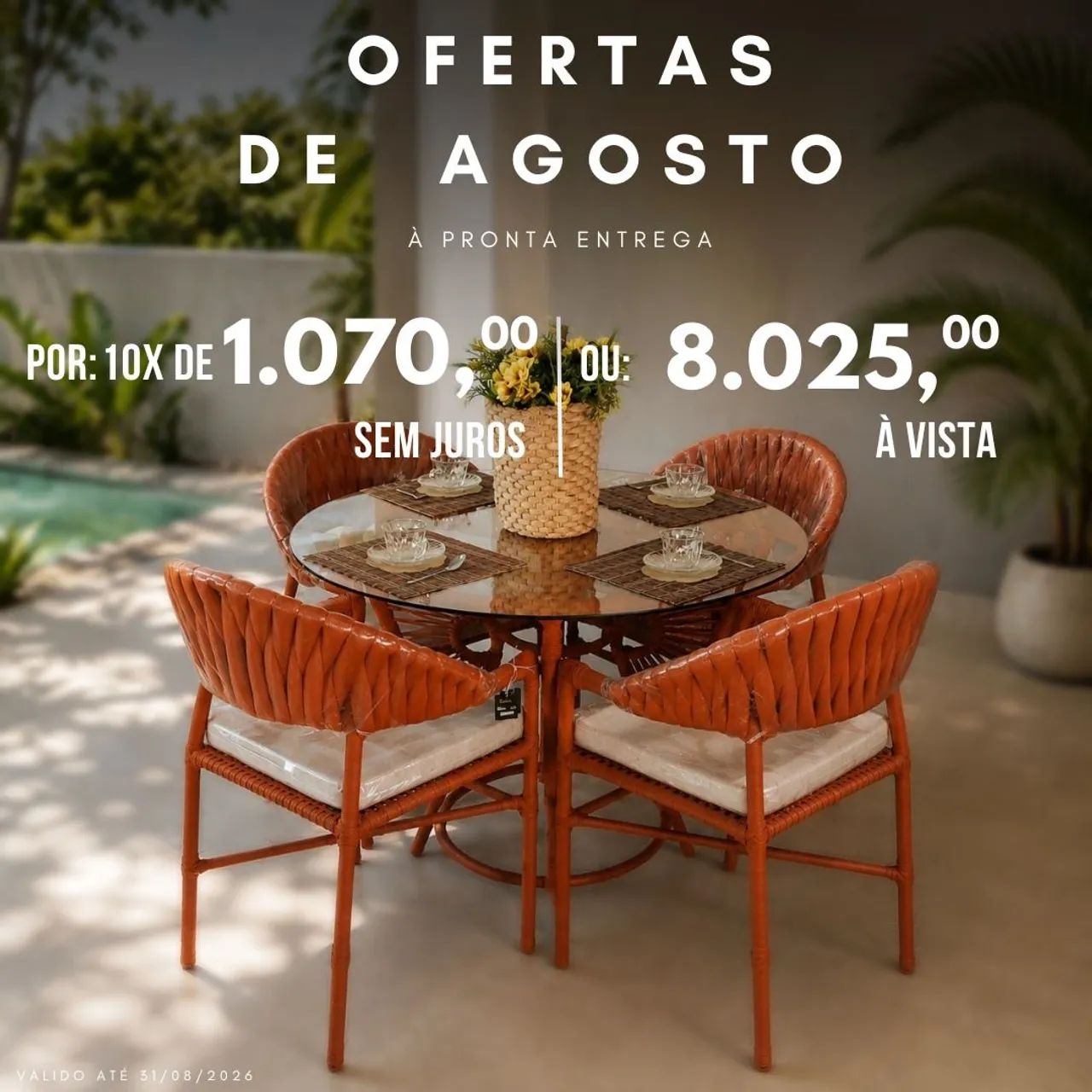 sofá área externa  - Foto 2