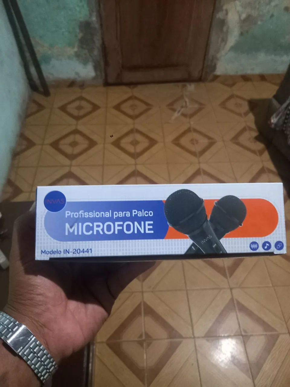 Microfone Profissional para Palco com Fio. - Foto 4