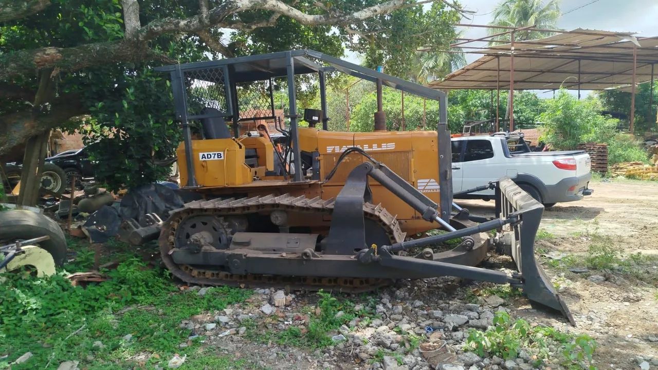 Trator de esteira aD7 e 7D 