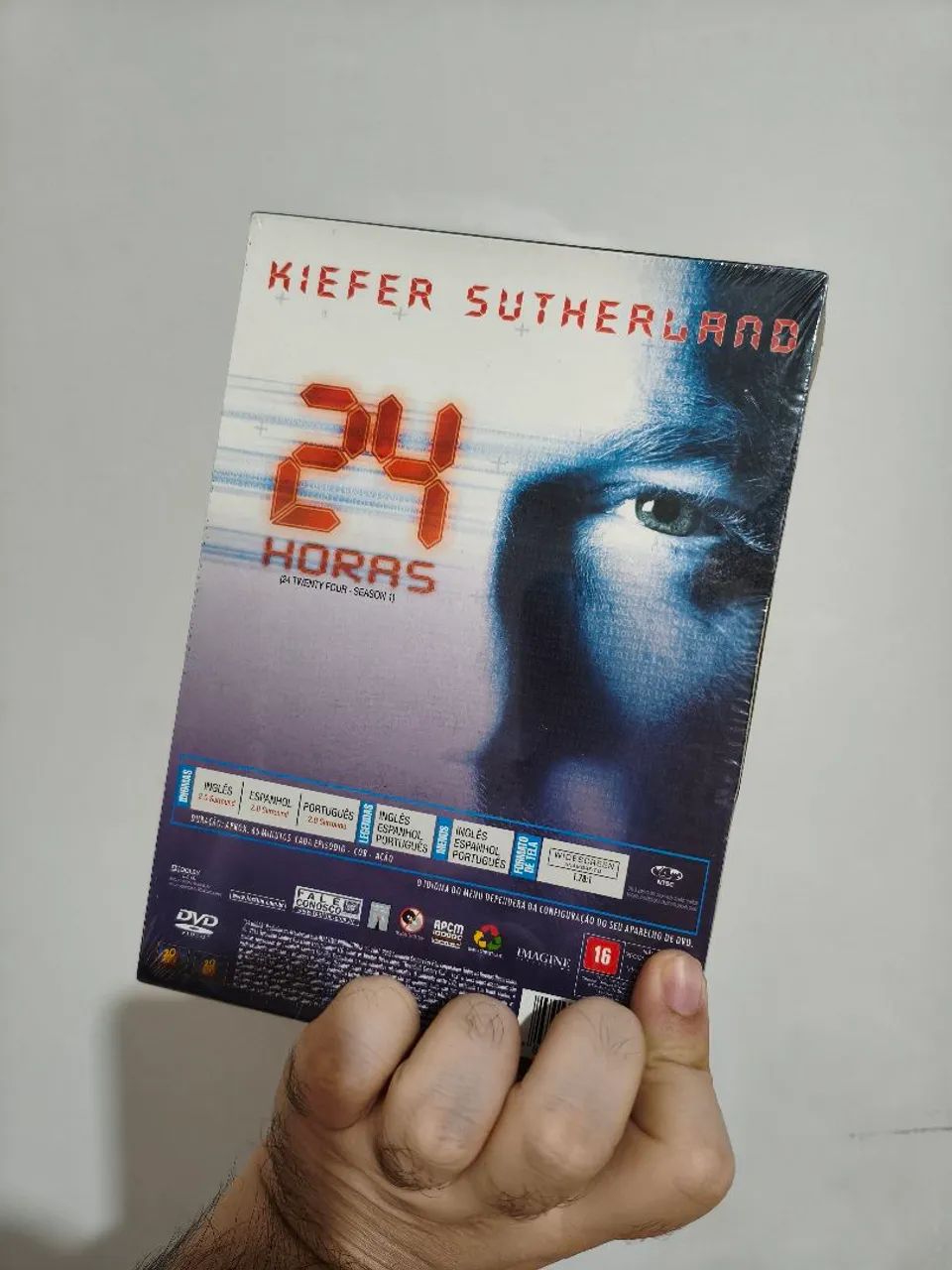 24 horas - Temporada 1 - Lacrado - DVD - Foto 2