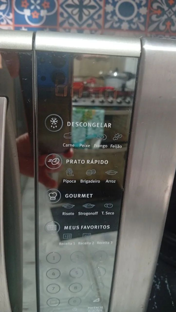 Microondas Electrolux inox