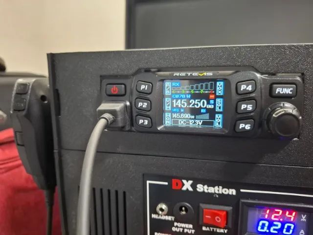 Rádio Dual Band Retevis RT95 - Foto 4