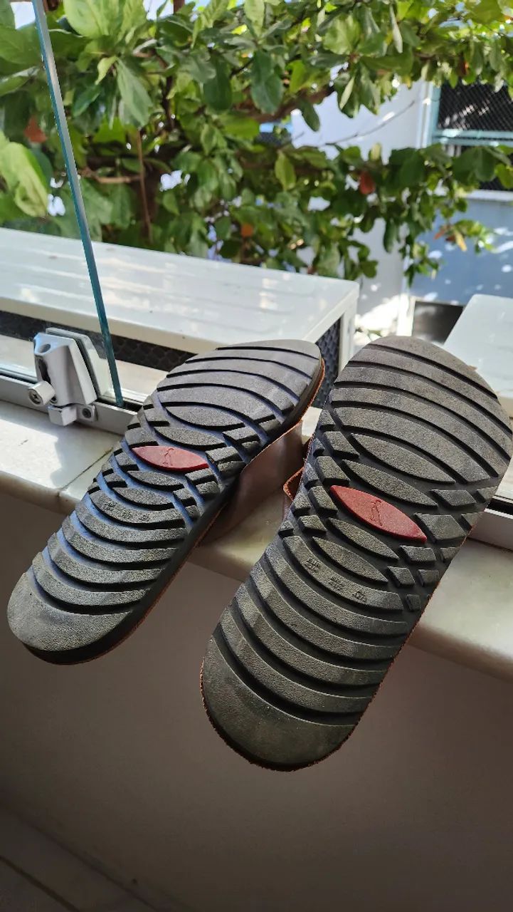 Chinelo Reserva Deck em couro - Foto 2