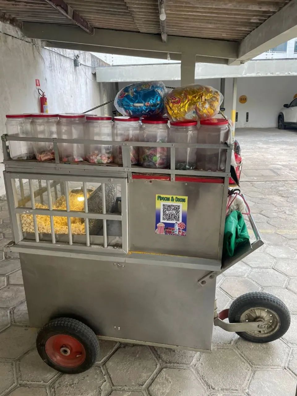 Carrinho de pipoca - Foto 2