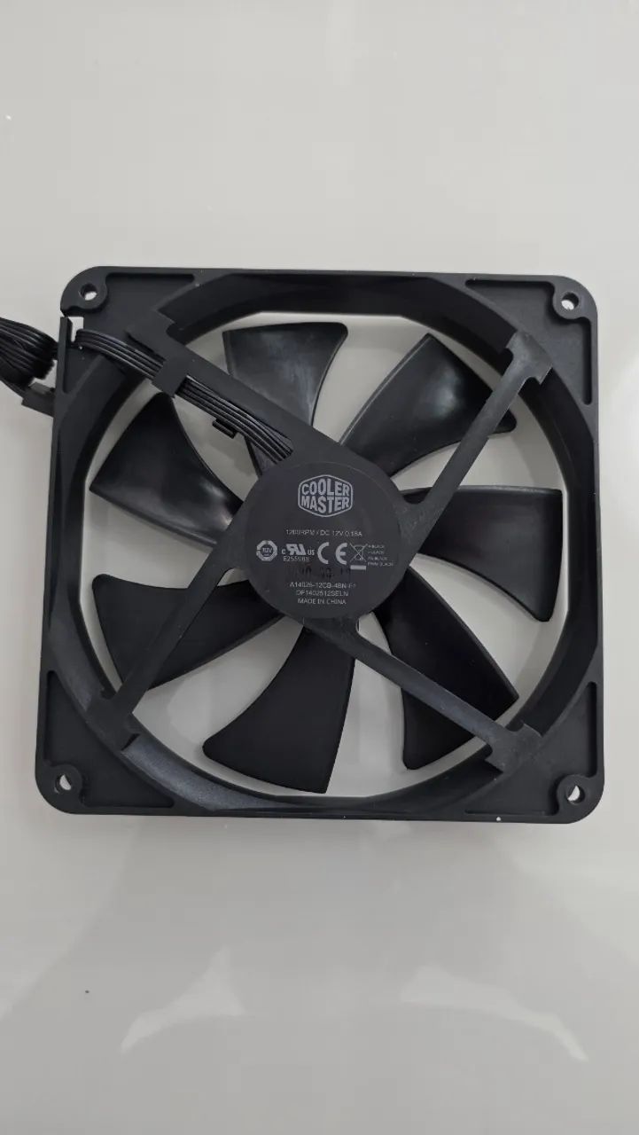 KIT 04 VENTOINHA / FAN COOLER MASTER 140MM - Foto 2