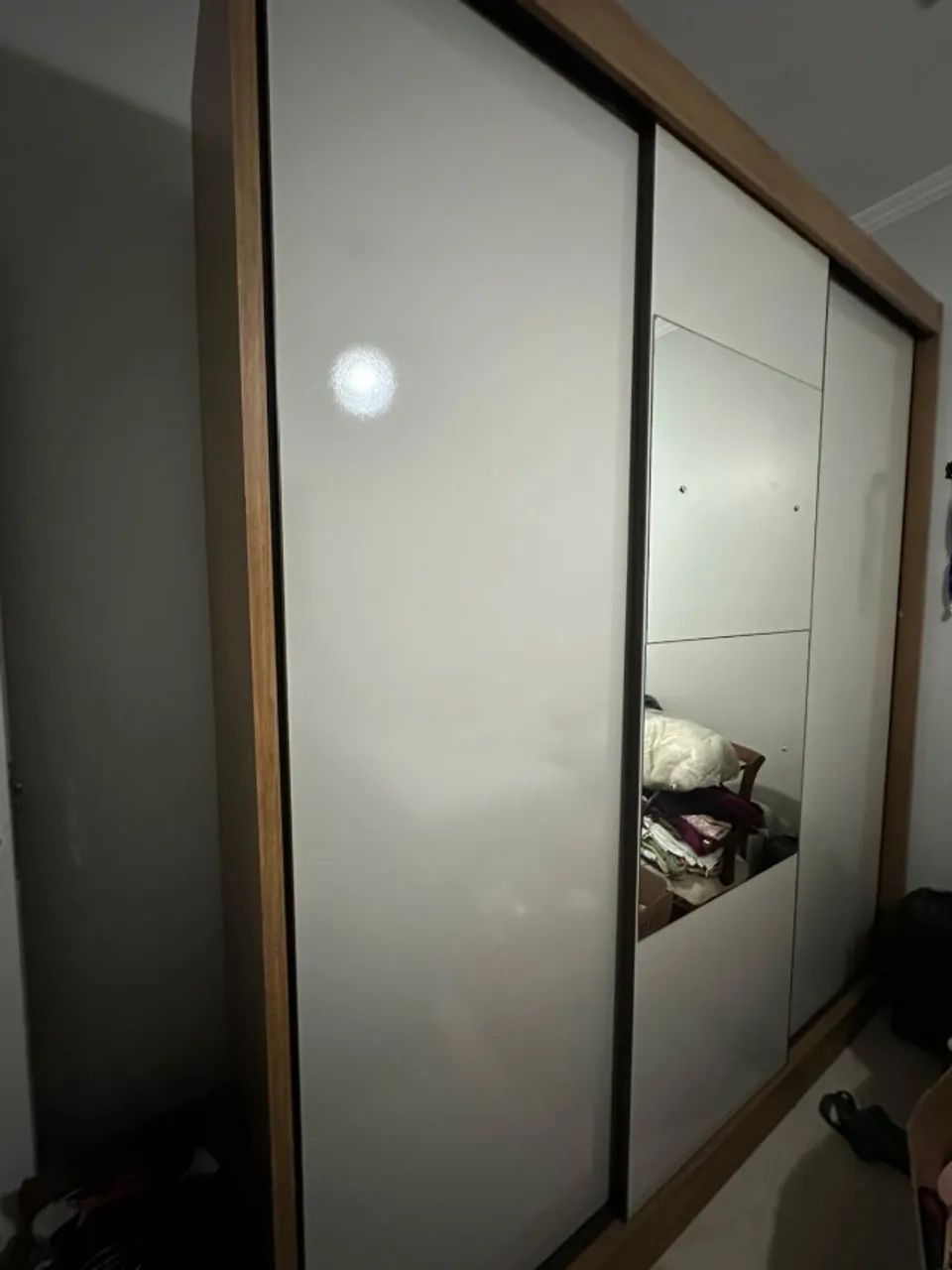 Guarda Roupa 3 portas com espelho 
