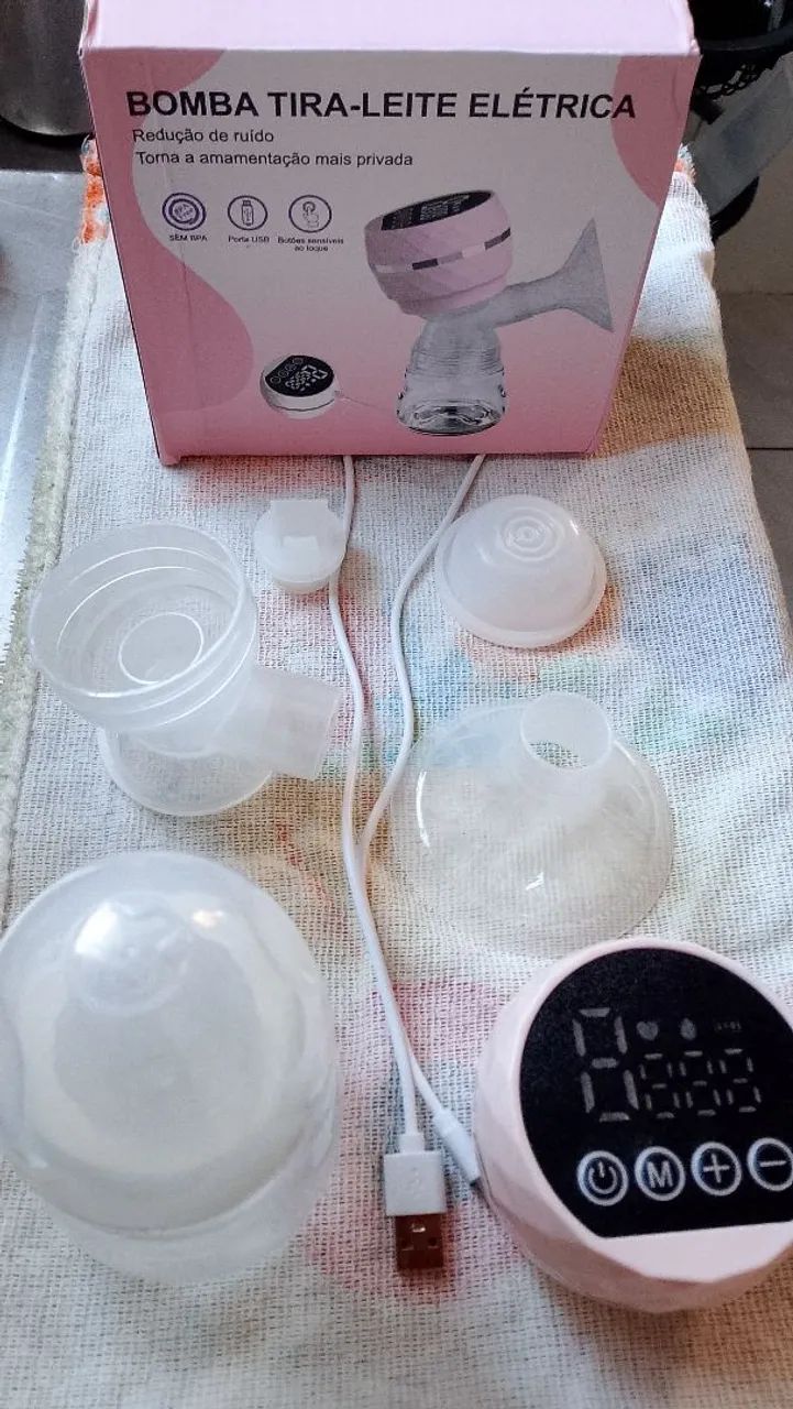 Bomba tira-leite Elétrica Nova - Foto 4