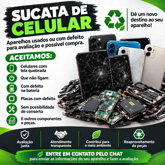 Avaliação de Celulares Usados e Aparelhos sem Uso