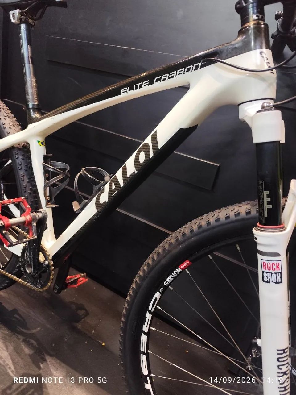 Caloi elite carbon tamanho 17  - Foto 2