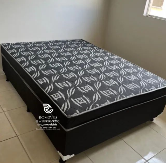 Cama Box Casal com Colchão D33 - OrthoBox Promoção