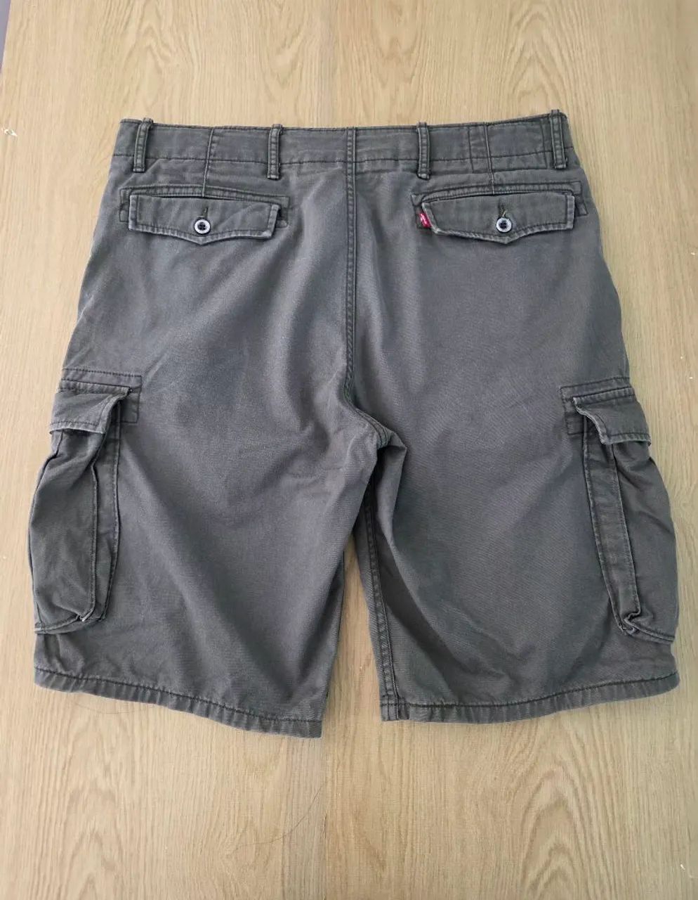 bermuda cargo levis verde w34 - Foto 2