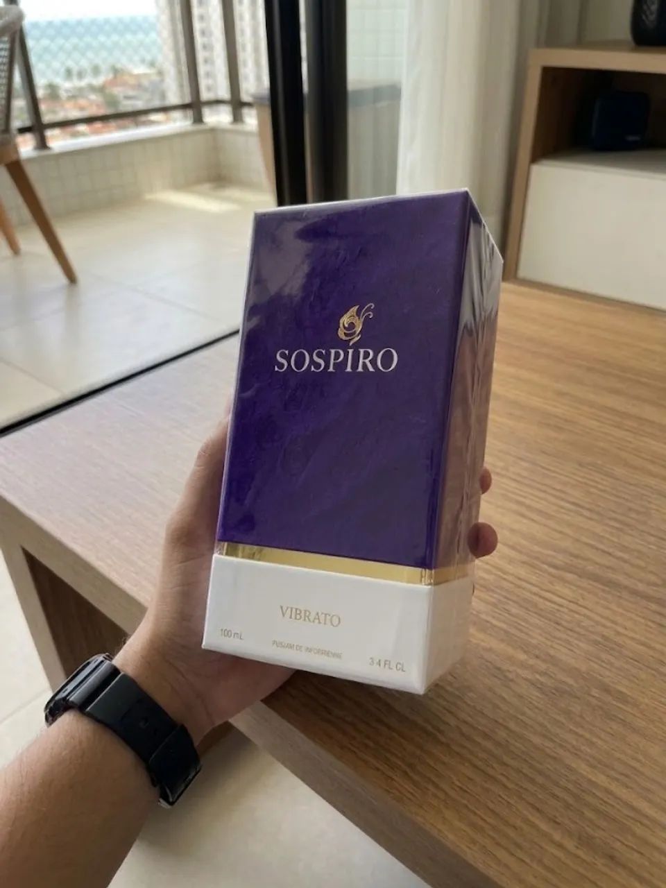 Perfume Sospiro Vibrato EDP 100ml ORIGINAL COM NOTA