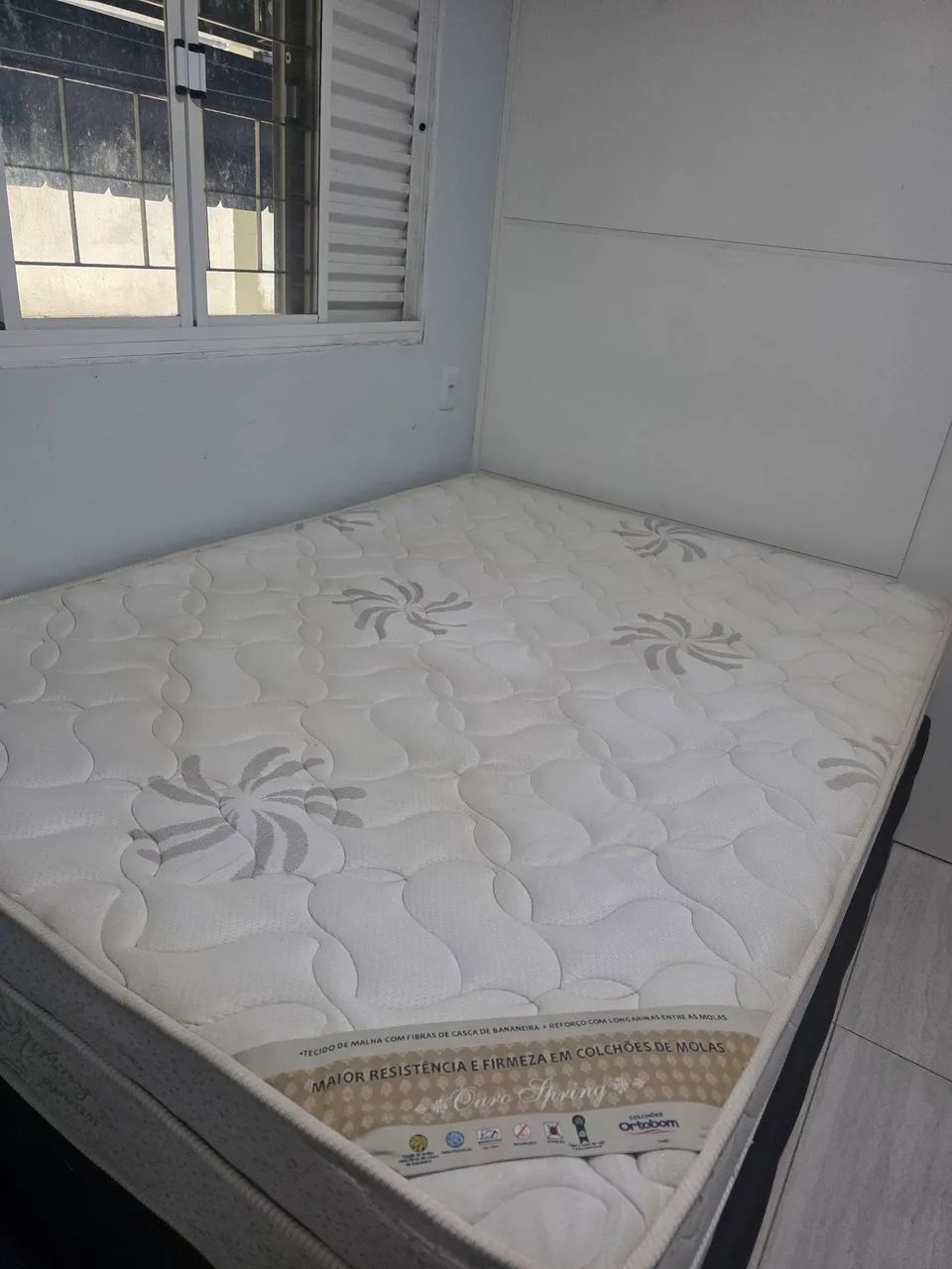 Cama Queen e Box - Ortobom