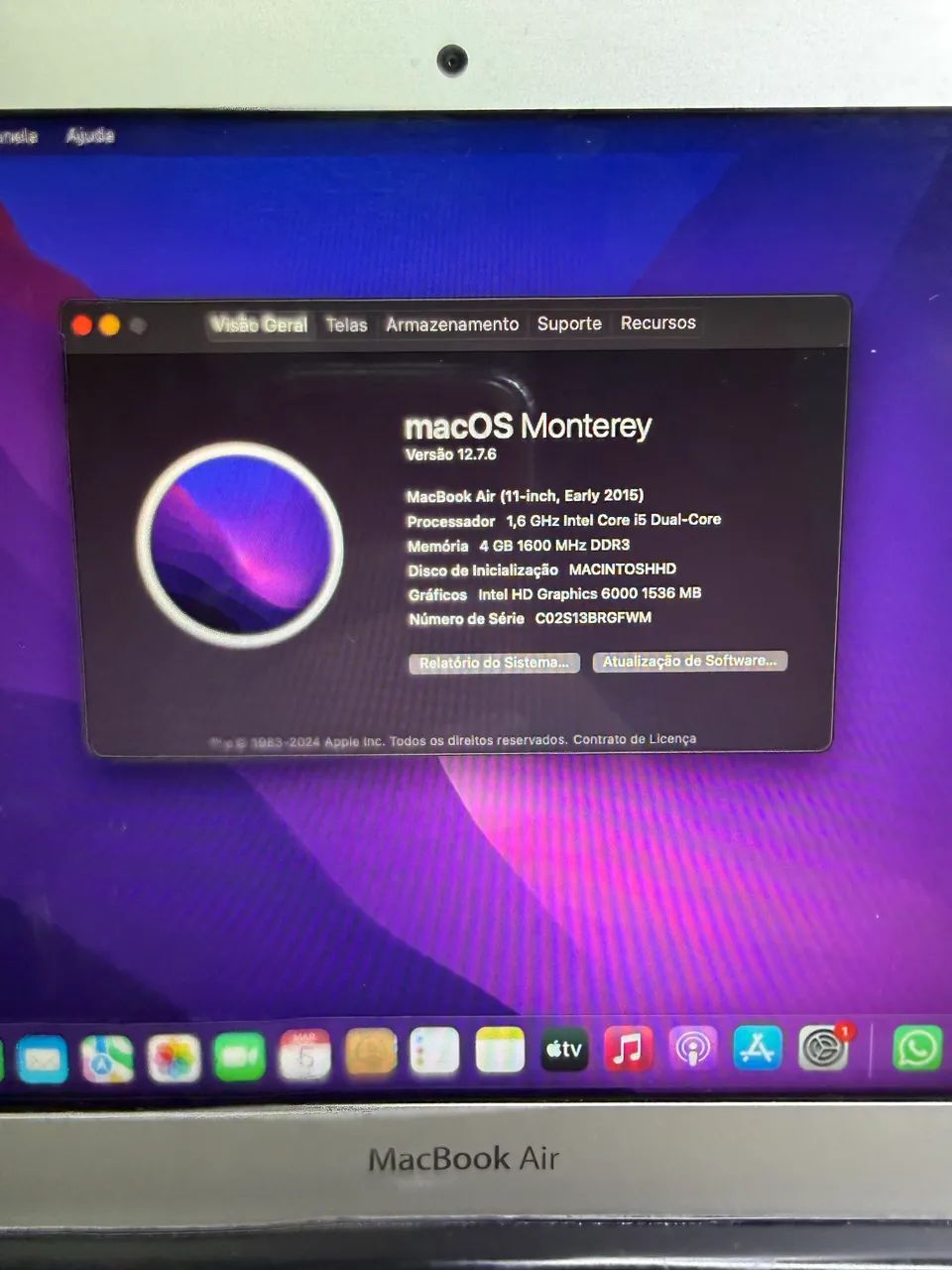 MacBook Air Early 2015 - Notebooks - Alecrim, Natal 1483175865 | OLX