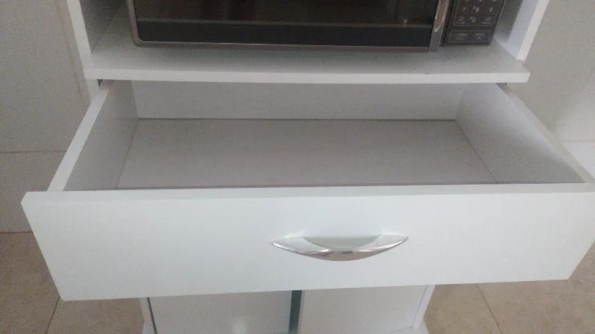 Bancada de cozinha com nicho pra microondas - Foto 2