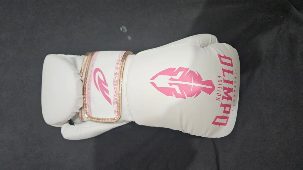 Kit luva de boxe/muay thai 14oz Olimpo - Foto 2