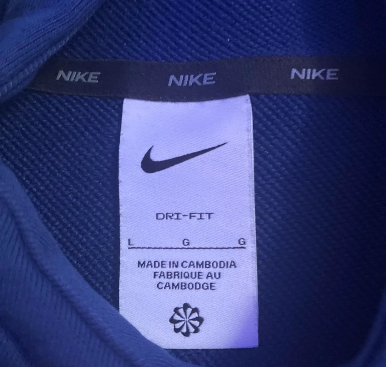 Moletom Nike Athletics azul - Foto 4
