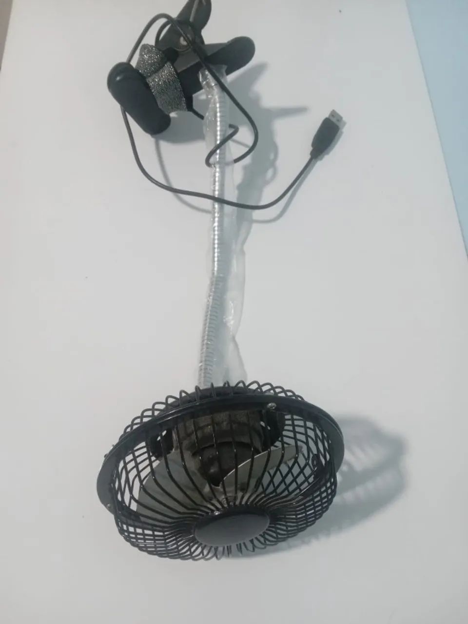Ventilador de Clipe Ajustável USB - Foto 2