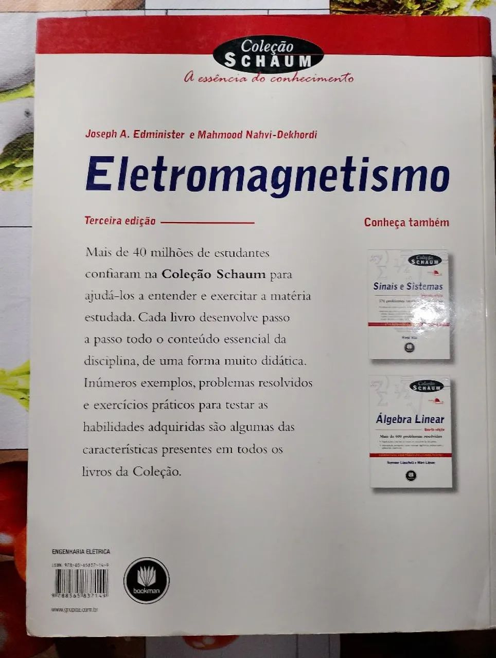 Livro Eletromagnetismo (Schaum). - Foto 2