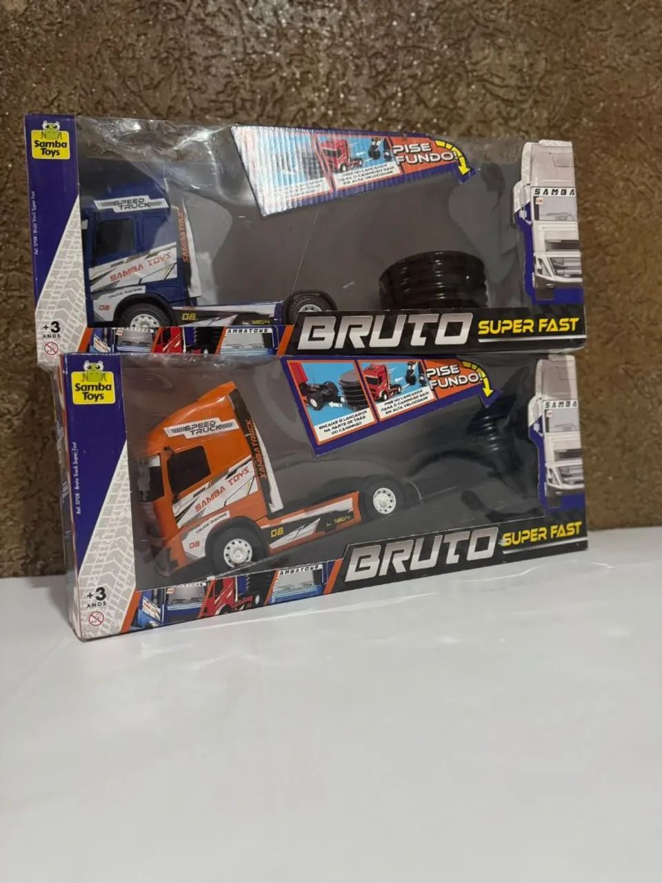 Carreta de brinquedo brutos - Foto 3