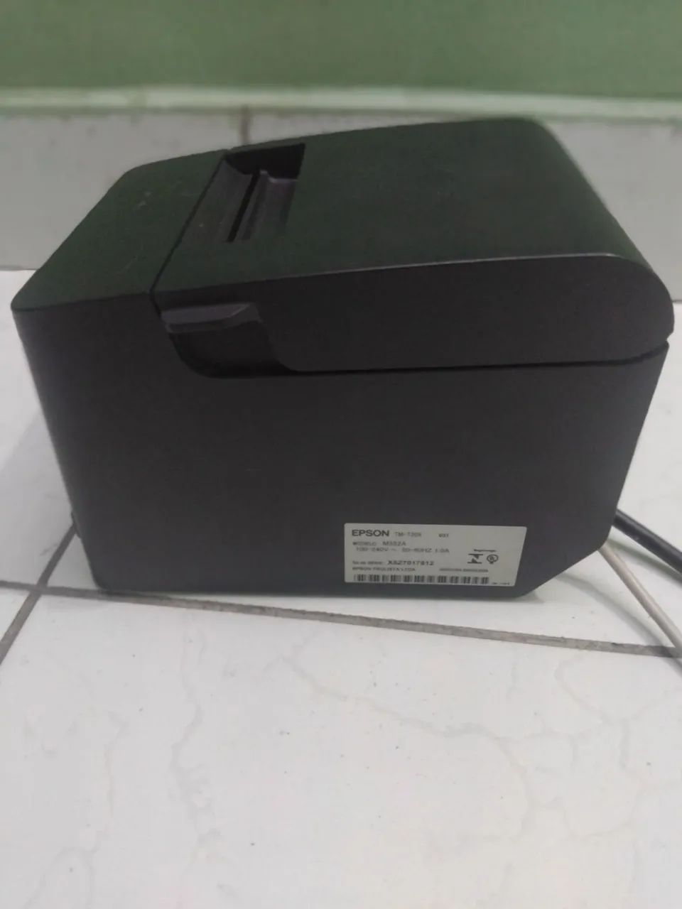 Vendo Impressora térmica Epson com cabo USB - Tm-t20x e Leitor de Cód. Barras Flash Elgin  - Foto 2