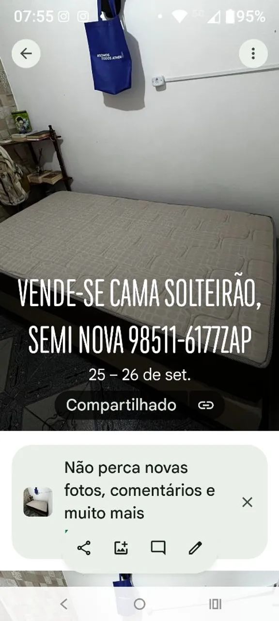 Cama SOLTEIRÃO 