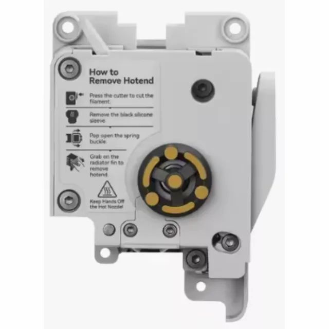 Kit Extrusora Bambu Lab A1 A1 Mini Completa Motor Sensor Engrenagens Aço Endurecido - Foto 4
