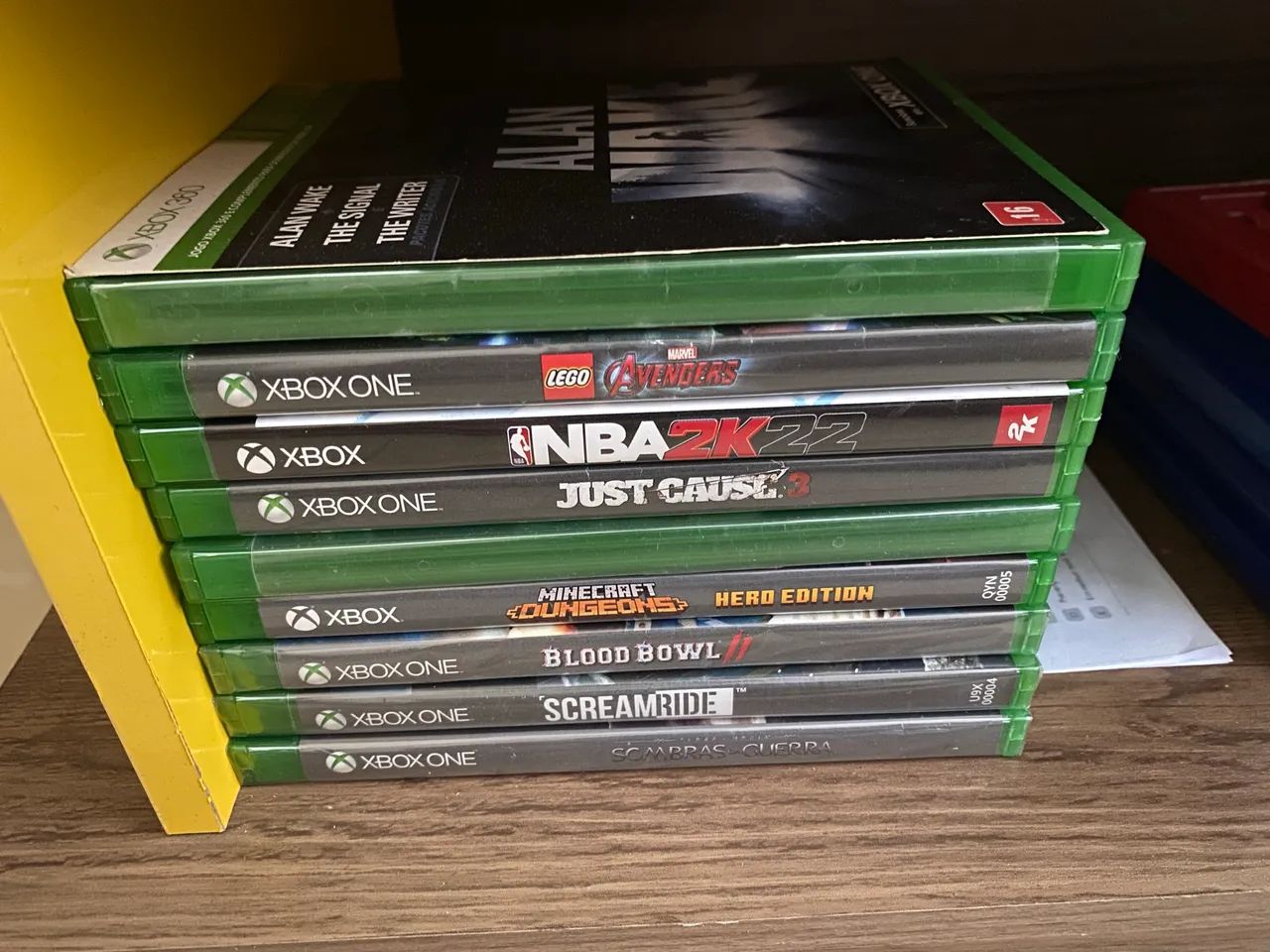 LOTE 10 jogos Xbox 