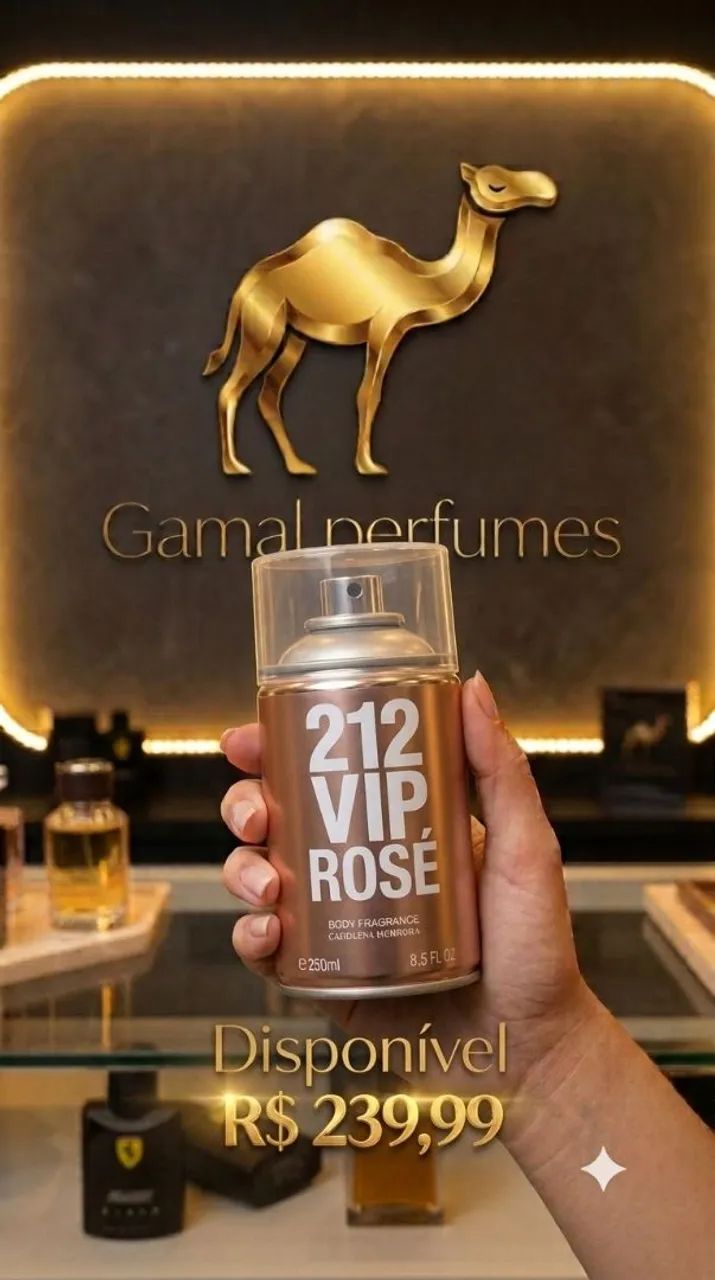 BODY SPRAY 212 ROSÉ 250ML