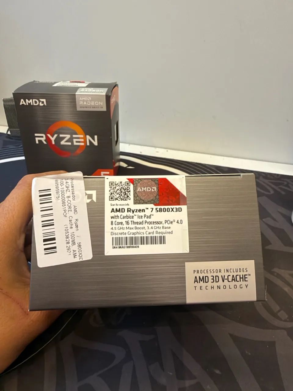 Processador Ryzen 7 5800x3d - Foto 3