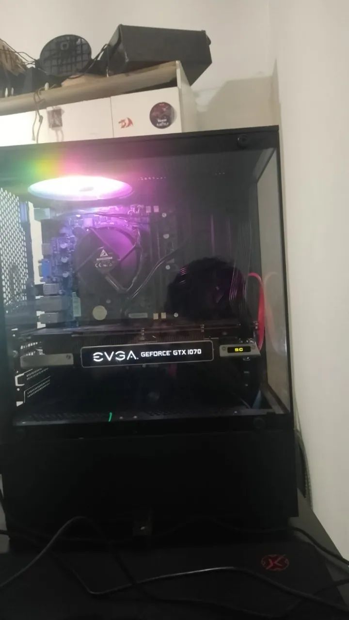 KIT I5 3º COM GABINETE AQUARIO RGB