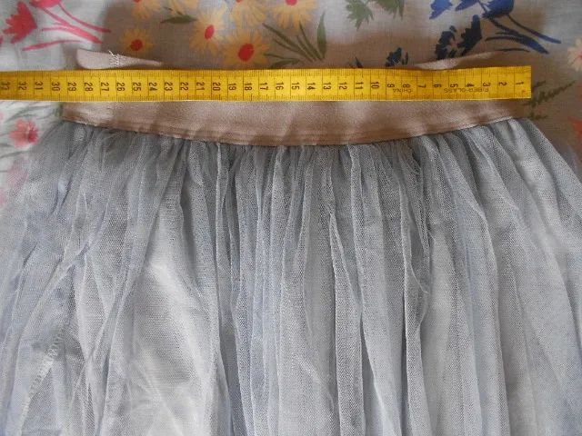 Saia de tule cinza - Foto 3