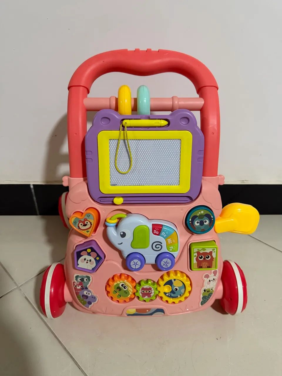 Andador infantil didático 