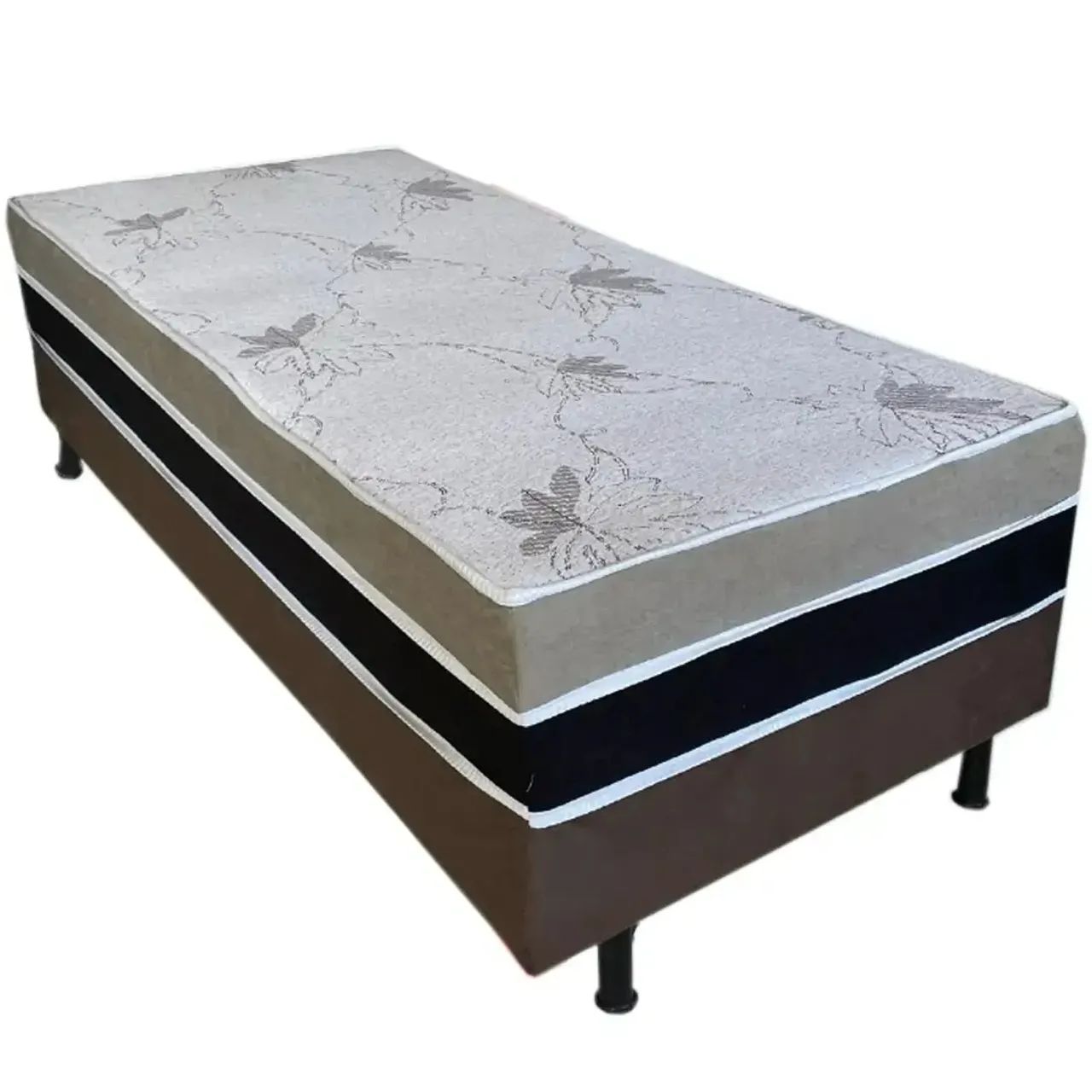 Cama Box Absolut Solteiro Ortopédica 88x188x32cm Bio Flex - Foto 2
