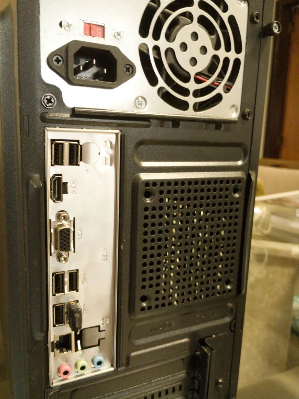 Desktop CPU i5, 16gb DDR3, 480gb SSD.