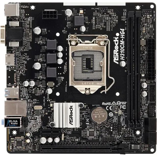 Intel(R) Core(TM) i5-9400F,Placa Mãe Asrock H310CM-HG4,Fonte Gamemax, 550W, 80 Plus Bronze - Foto 2