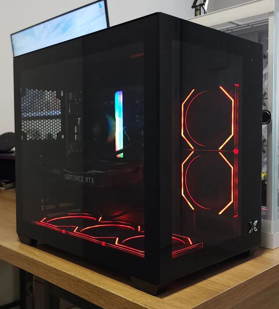 PC RTX3050 8GB + Ryzen 5 com garantia  - Foto 3