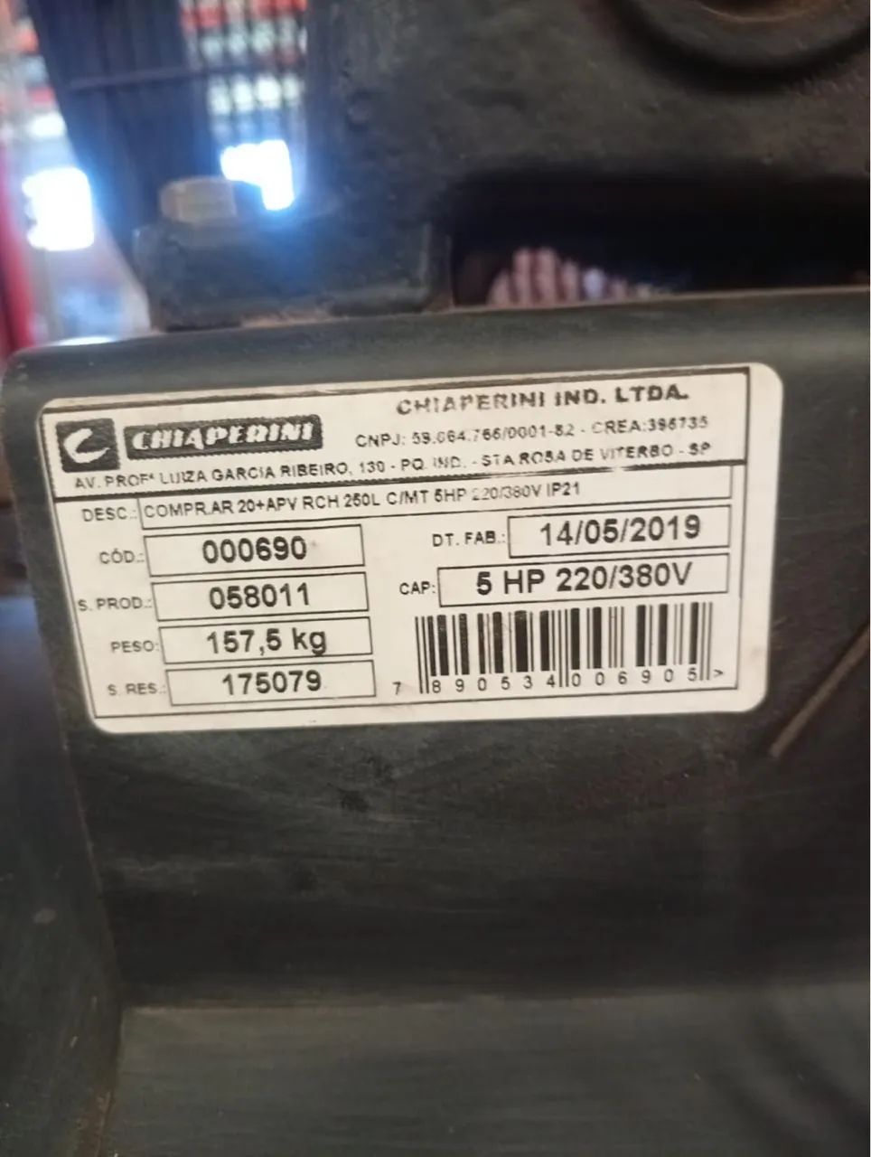 Compressor de ar  - Foto 3