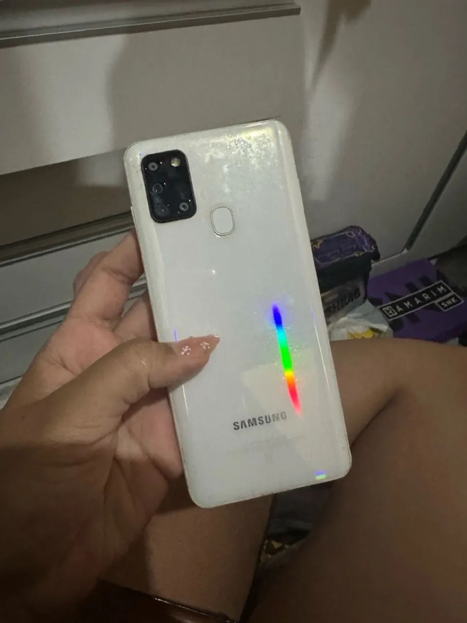 Celular a21s quebrado, para aproveitar as peças. - Foto 4