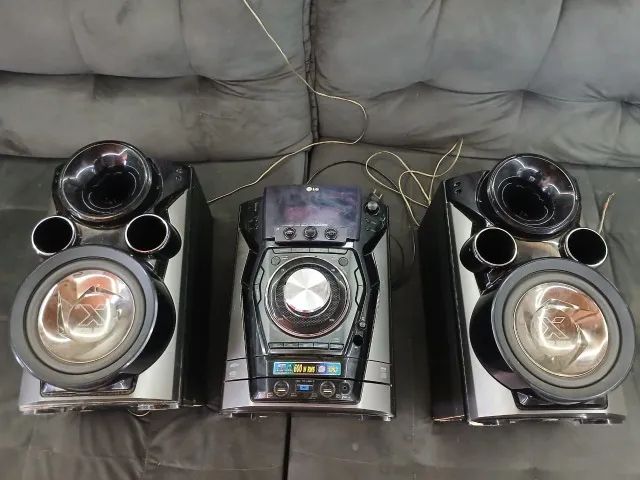 Mini System LG MCD506 600W RMS - Excelente Som e Grave Forte - Foto 4