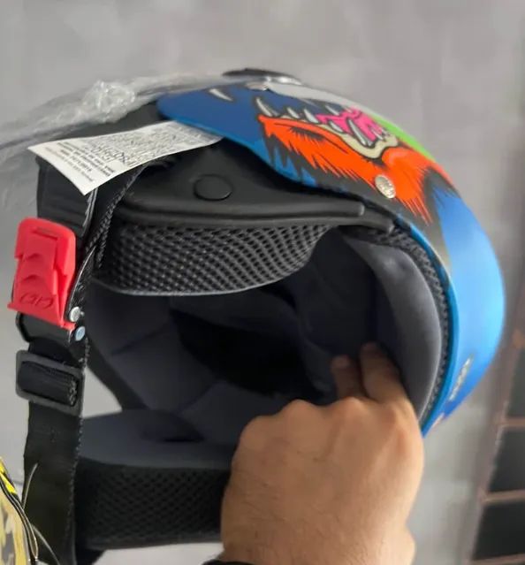 Capacete Coyote Azul ? Pro Tork New Liberty 3 - Foto 5