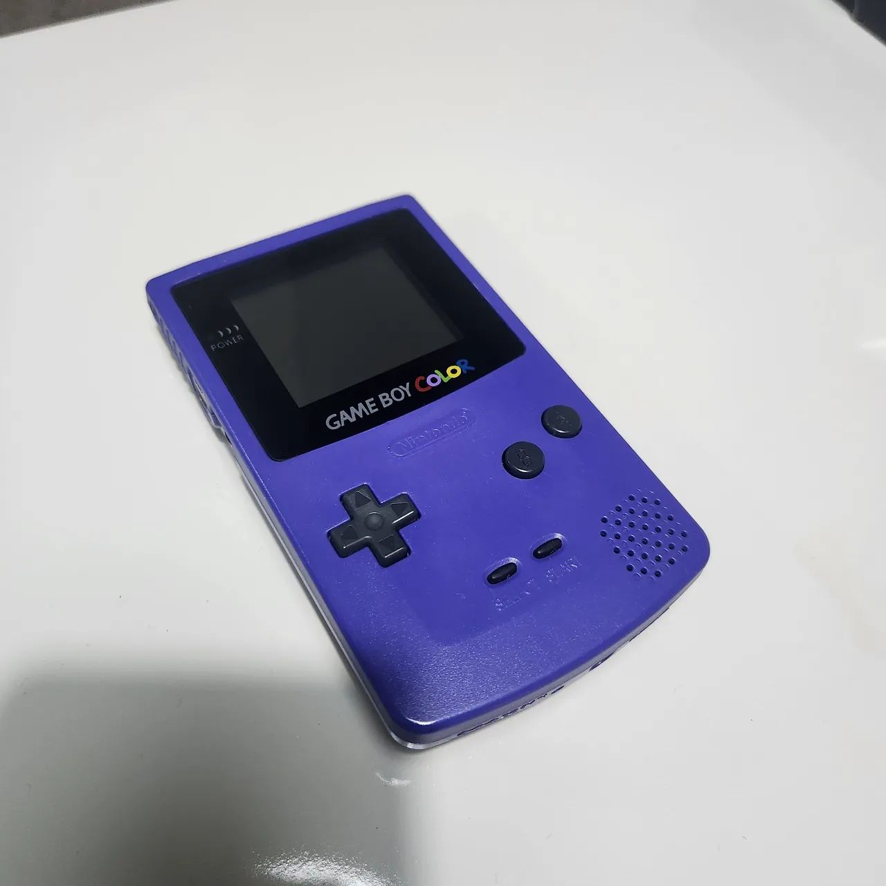 Game Boy Color original funcionando 