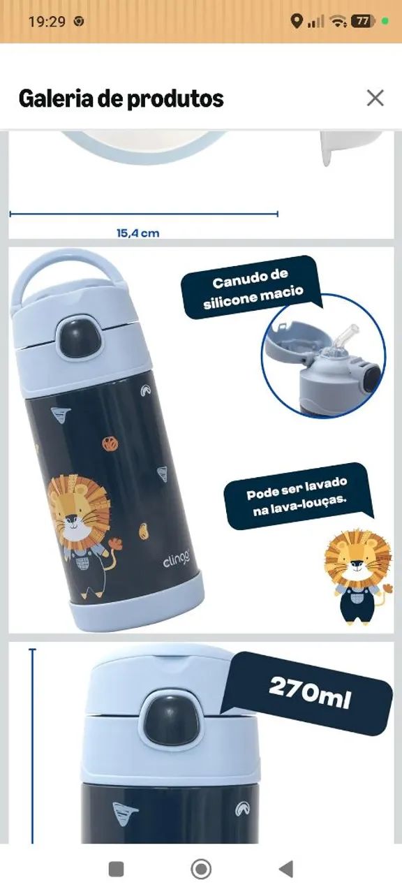 Kit alimentação infantil  - Foto 3