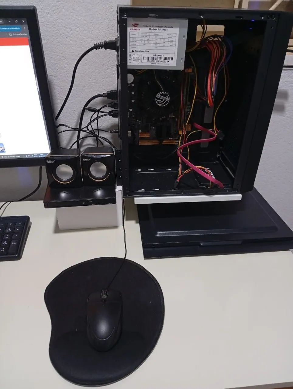 Computador completo + mesa e cadeira. - Foto 3