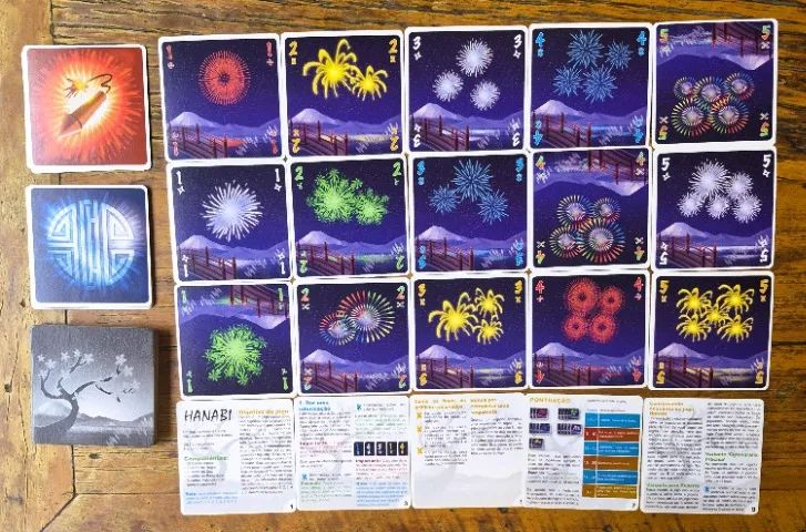 Hanabi - Jogo de Cartas Cooperativo - Brinquedos e Jogos - Embaré