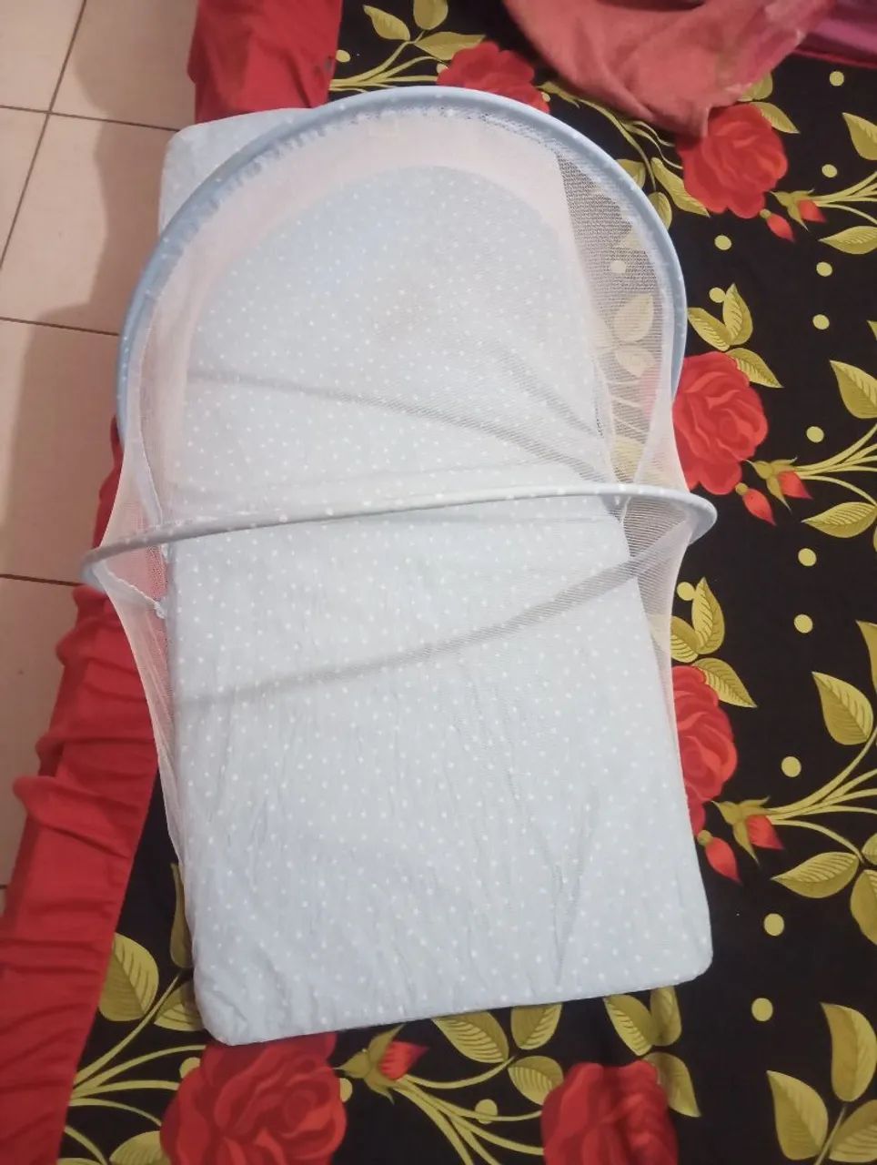 Vendo ninho com mosquiteiro para bebê * - Foto 3